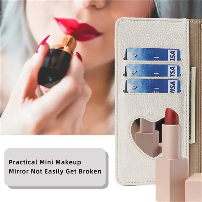 Housse Samsung Galaxy A17 5G luxury portefeuille avec chaîne