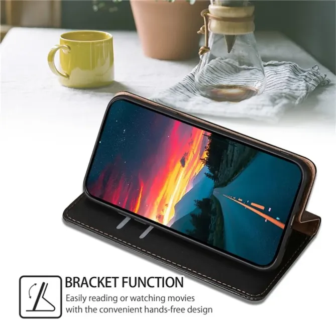 Flip cover Samsung Galaxy A17 5G PURE simili cuir