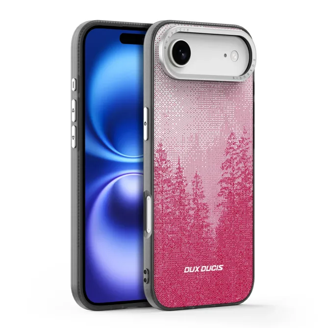 Coque iPhone Air Motif Forêt Pixélisée