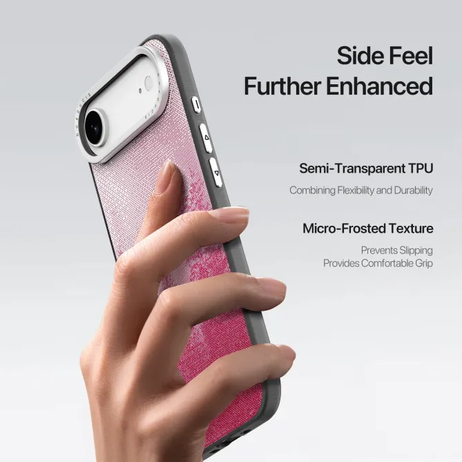 Coque iPhone Air Motif Forêt Pixélisée