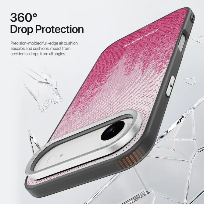 Coque iPhone Air Motif Forêt Pixélisée