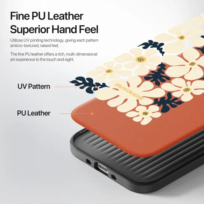 Coque iPhone Air Motif Floral MagSafe