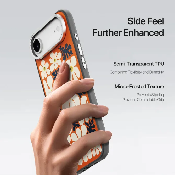 Coque iPhone Air Motif Floral MagSafe