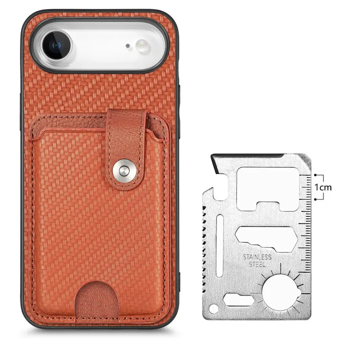 Coque iPhone Air Portefeuille avec Support & Carte Outil