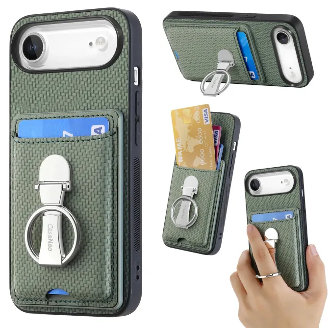 Coque iPhone Air Porte-Carte à Anneau Articulé | TRESSA