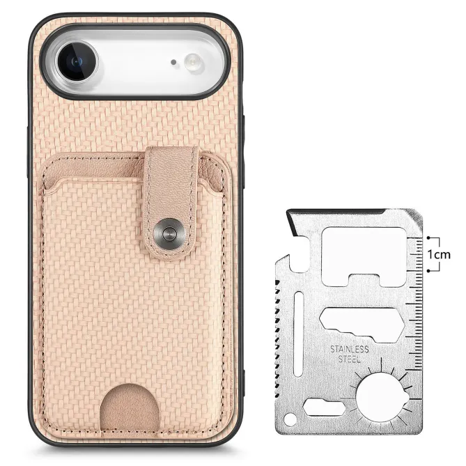 Coque iPhone Air Portefeuille avec Support & Carte Outil