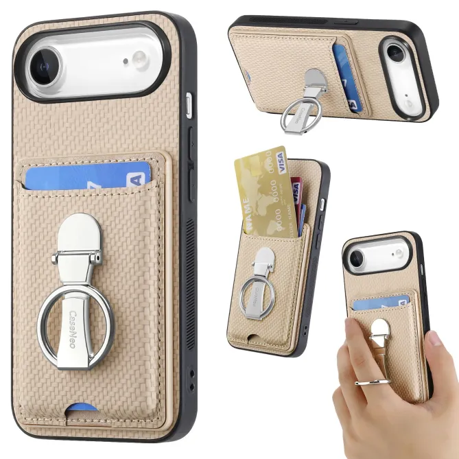 Coque iPhone Air Porte-Carte à Anneau Articulé | TRESSA