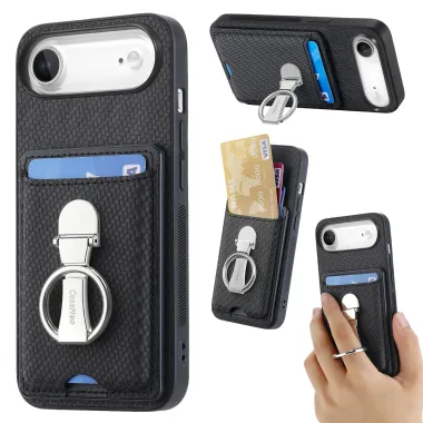 Coque iPhone Air Porte-Carte à Anneau Articulé | TRESSA