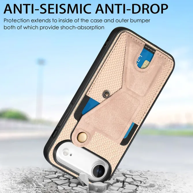 Coque iPhone Air K-Stand Porte-Carte Aimantée