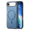Coque iPhone Air Imitation Cuir Compatible MagSafe