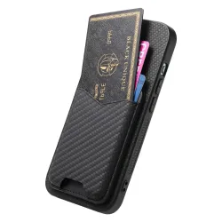 Coque iPhone Air avec Porte-Cartes et Béquille, Finition Tissée