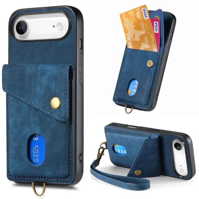 Coque iPhone Air à Porte-Carte Lanière | NOMAD