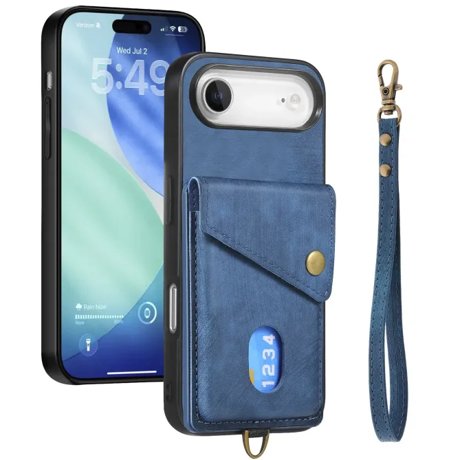 Coque iPhone Air à Porte-Carte Lanière | NOMAD