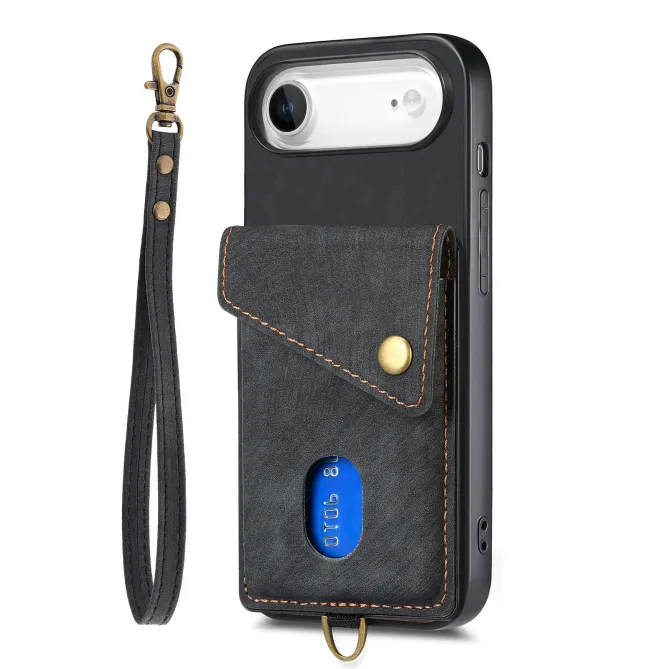 Coque iPhone Air à Porte-Carte Lanière | NOMAD