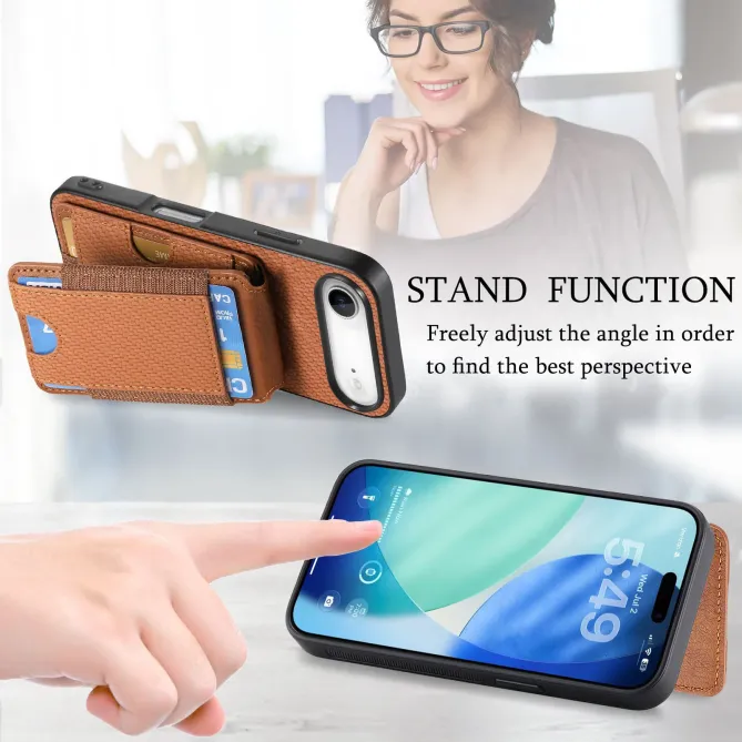 Coque iPhone Air avec Porte-Carte Discret et Support Visionnage