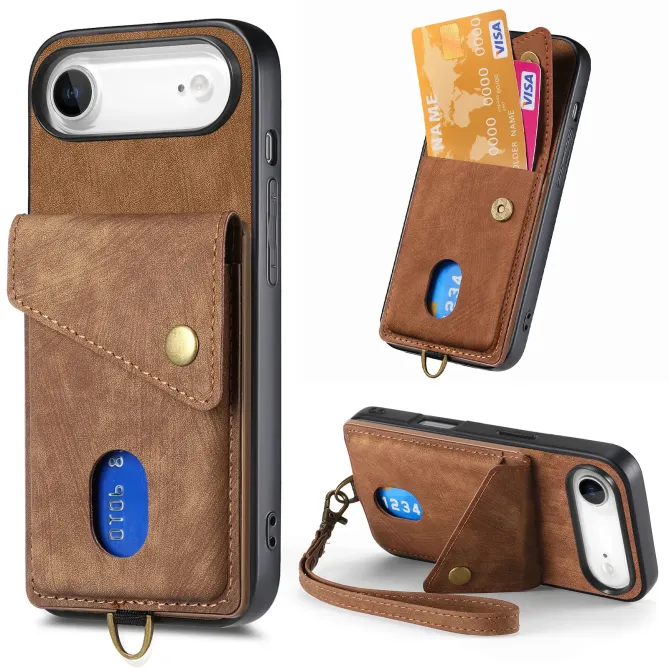 Coque iPhone Air à Porte-Carte Lanière | NOMAD