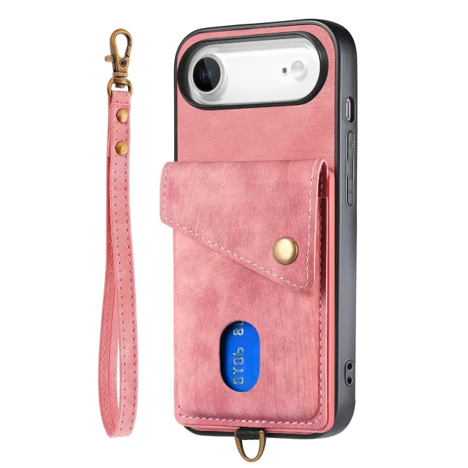 Coque iPhone Air à Porte-Carte Lanière | NOMAD