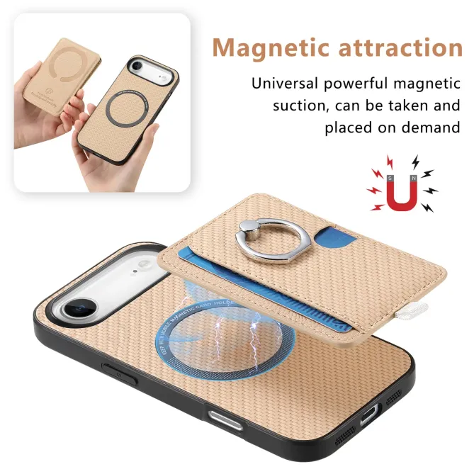Coque iPhone Air Porte-cartes Détachable avec Anneau | Modula