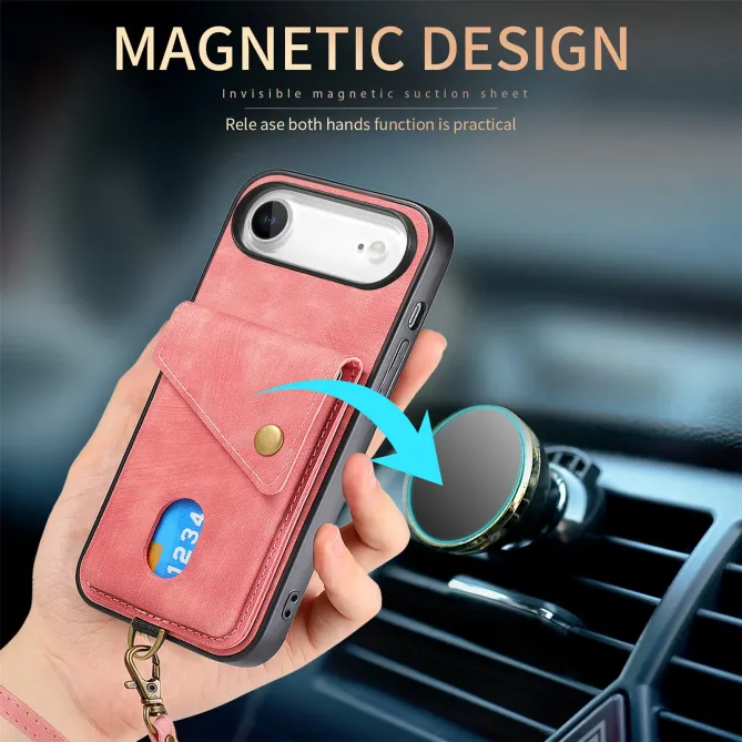 Coque iPhone Air à Porte-Carte Lanière | NOMAD