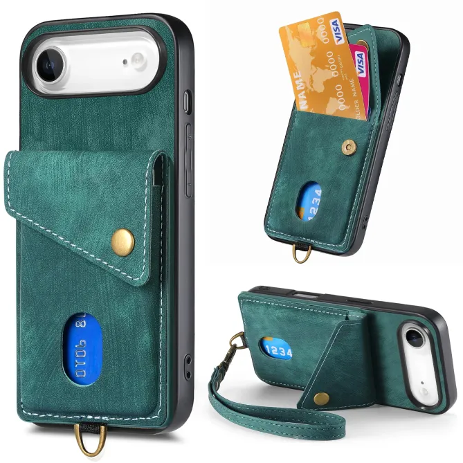 Coque iPhone Air à Porte-Carte Lanière | NOMAD