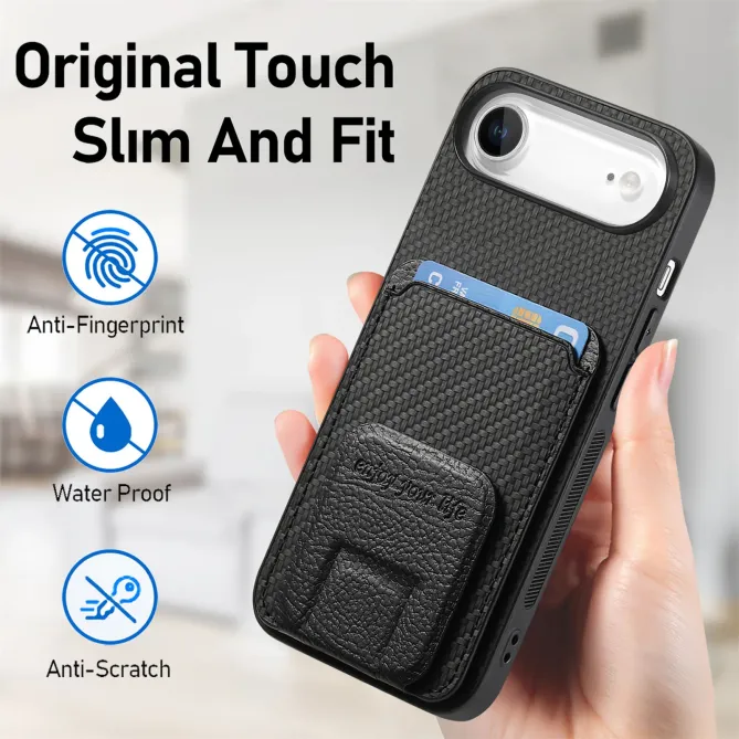 Coque iPhone Air avec Texture Fibre de Carbone | Fibra