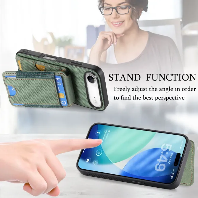 Coque iPhone Air avec Porte-Carte Discret et Support Visionnage