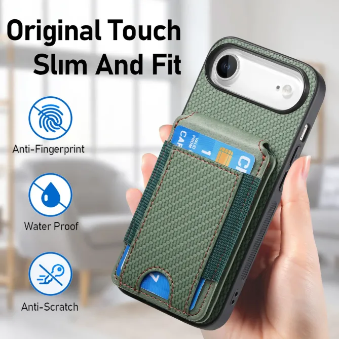 Coque iPhone Air avec Porte-Carte Discret et Support Visionnage