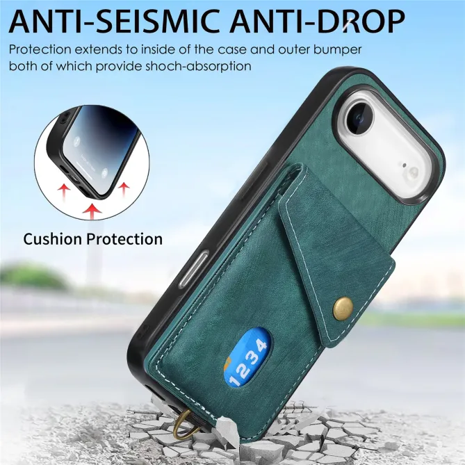 Coque iPhone Air à Porte-Carte Lanière | NOMAD