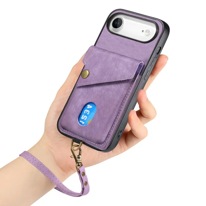 Coque iPhone Air à Porte-Carte Lanière | NOMAD