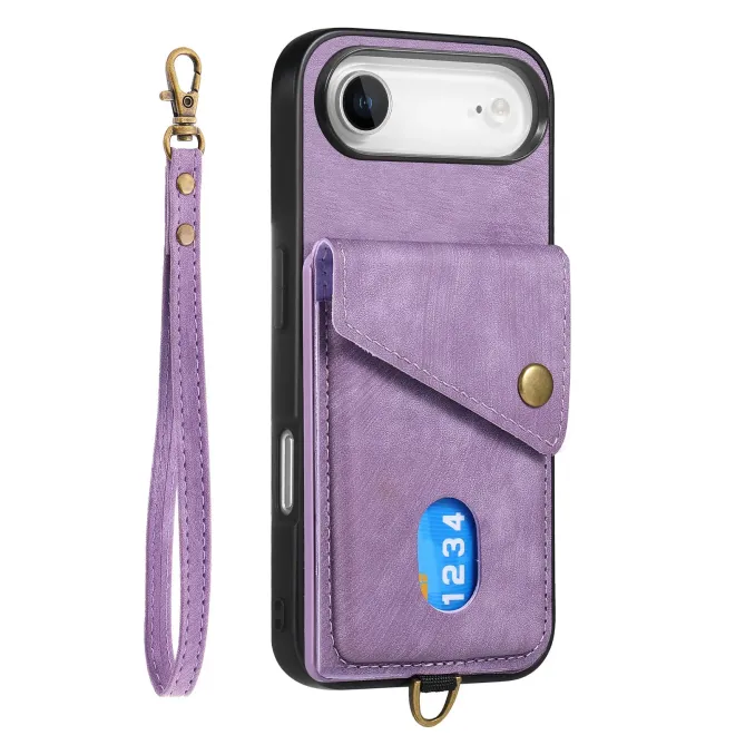 Coque iPhone Air à Porte-Carte Lanière | NOMAD