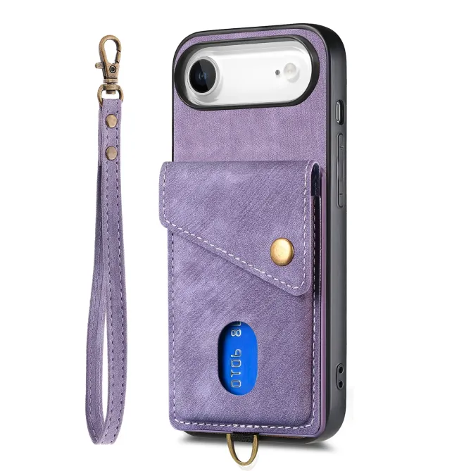 Coque iPhone Air à Porte-Carte Lanière | NOMAD
