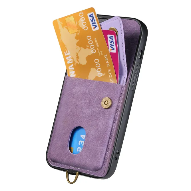 Coque iPhone Air à Porte-Carte Lanière | NOMAD