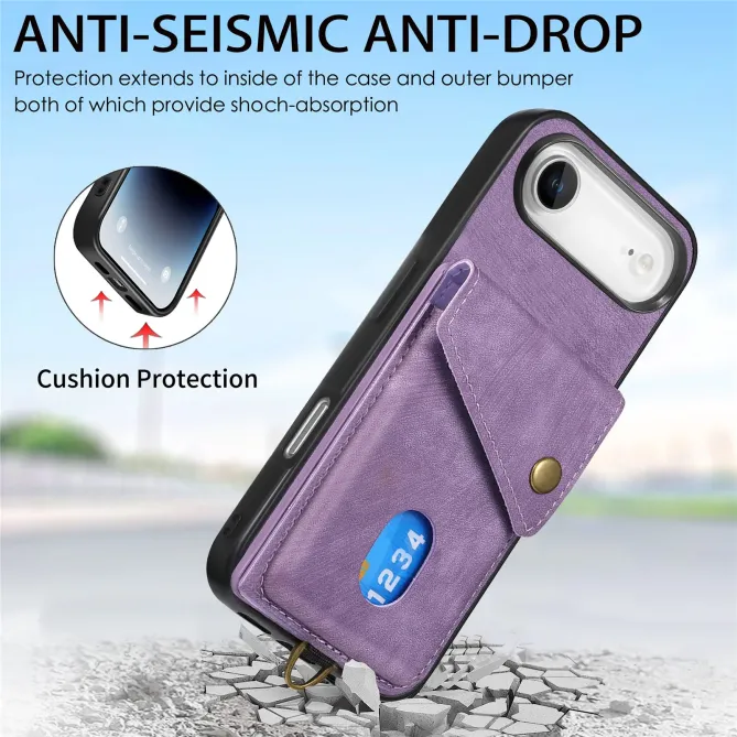 Coque iPhone Air à Porte-Carte Lanière | NOMAD