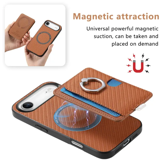 Coque iPhone Air Porte-cartes Détachable avec Anneau | Modula