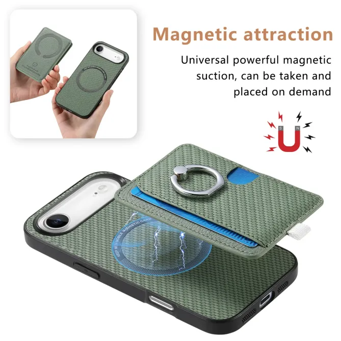 Coque iPhone Air Porte-cartes Détachable avec Anneau | Modula