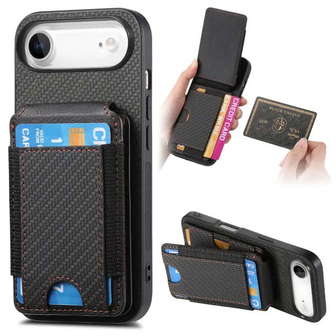Coque iPhone Air avec Porte-Carte Discret et Support Visionnage