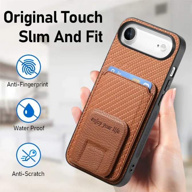 Coque iPhone Air avec Texture Fibre de Carbone | Fibra