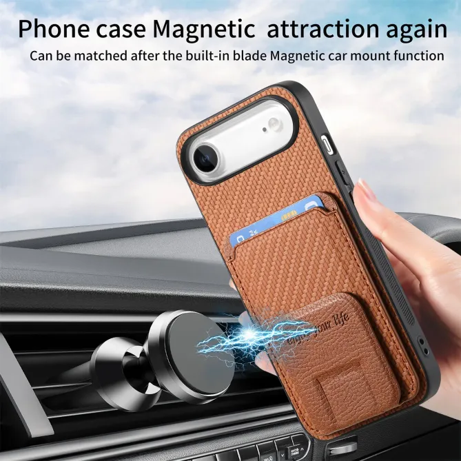 Coque iPhone Air avec Texture Fibre de Carbone | Fibra