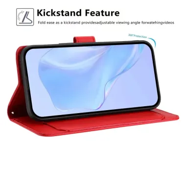 Housse iPhone Air Portefeuille | CARNET Rouge - photo 7