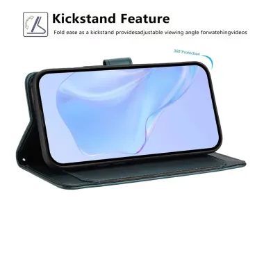 Housse iPhone Air Portefeuille | CARNET Bleu Paon - photo 19