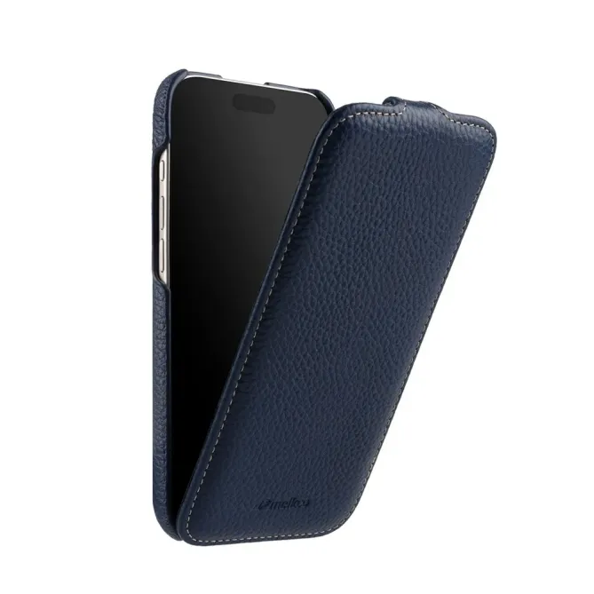 Étui iPhone Air Rabat Vertical Cuir Véritable