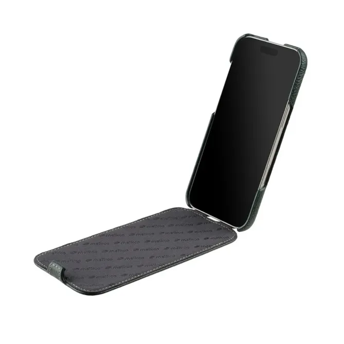 Étui iPhone Air Rabat Vertical Cuir Véritable