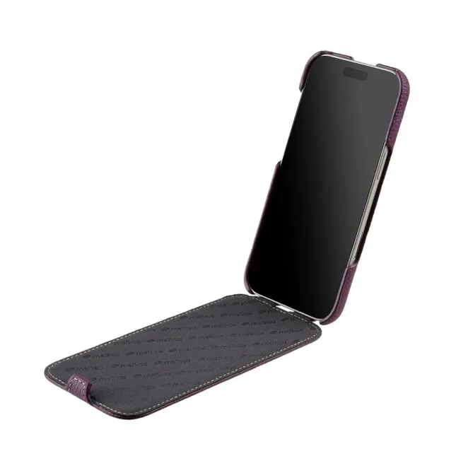 Étui iPhone Air Rabat Vertical Cuir Véritable