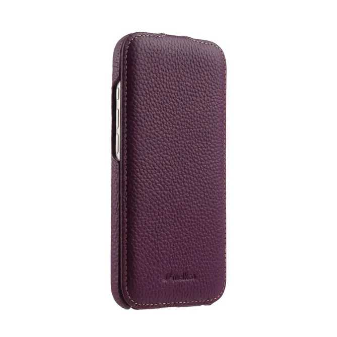 Étui iPhone Air Rabat Vertical Cuir Véritable