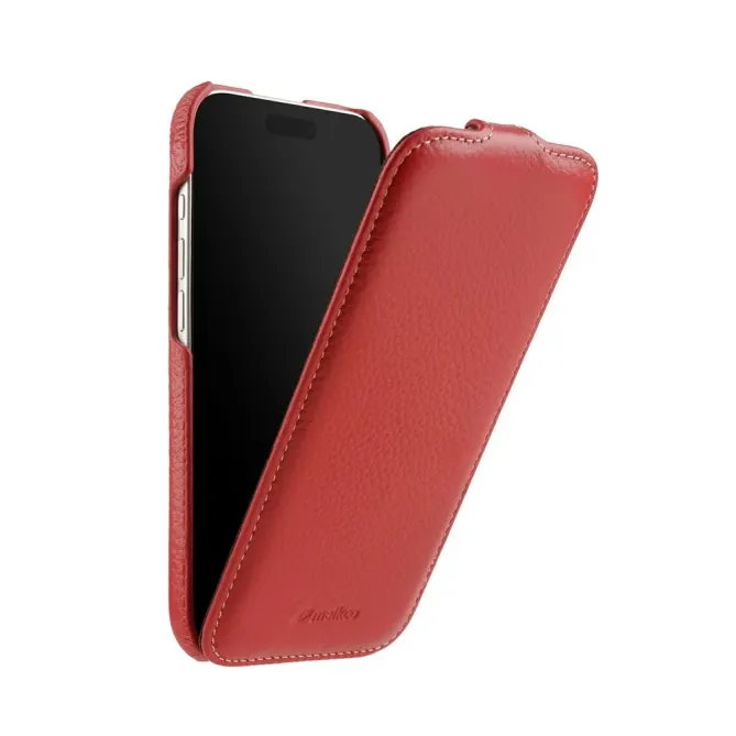Étui iPhone Air Rabat Vertical Cuir Véritable