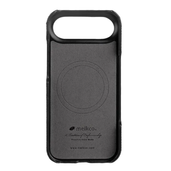Coque iPhone Air en Cuir Grainé MagSafe
