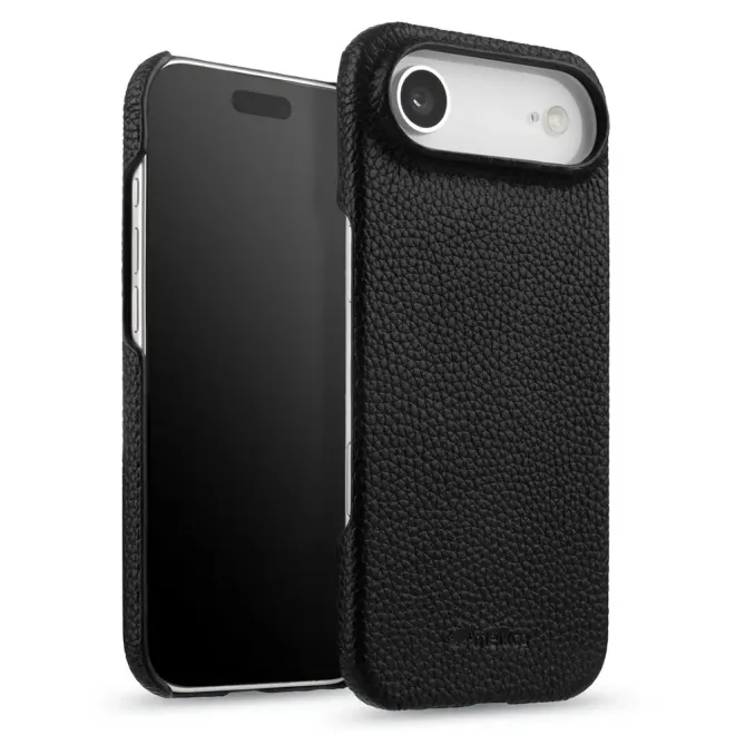 Coque iPhone Air en Cuir Grainé MagSafe