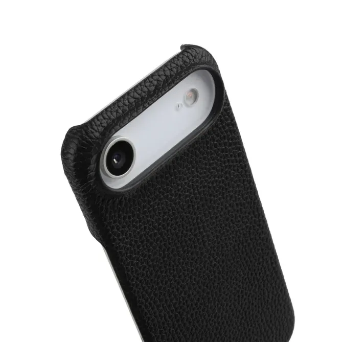 Coque iPhone Air en Cuir Grainé MagSafe