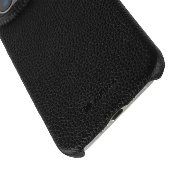 Coque iPhone Air en Cuir Grainé MagSafe
