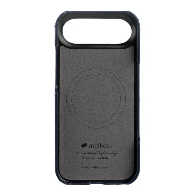 Coque iPhone Air en Cuir Grainé MagSafe